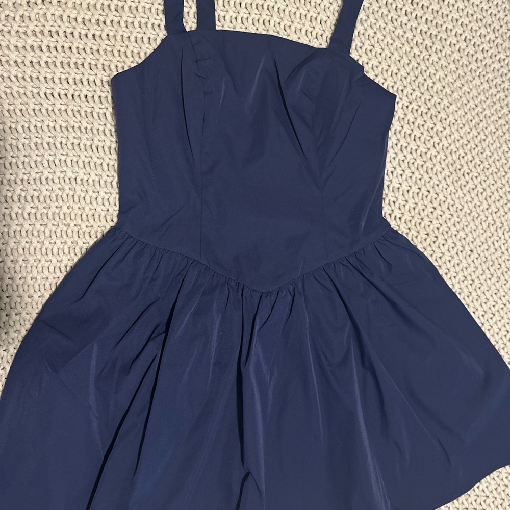 Altar'd State Navy Blue Dress - Picture 2 of 4